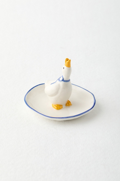 Goose Incense & Ring Holder Dish - Thumbnail 2