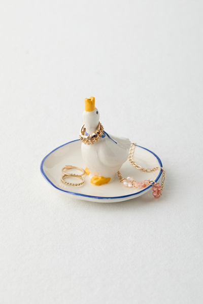 Goose Incense & Ring Holder Dish