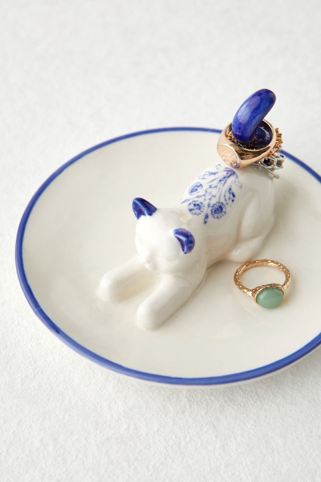 Support pour bague extensible en forme de chat #3