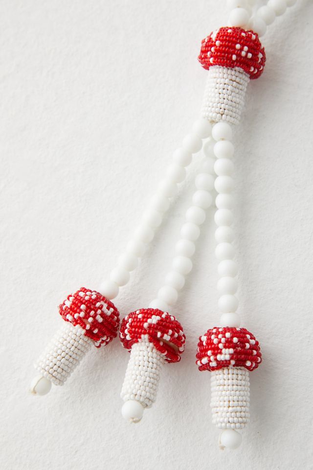 Rocio Beaded Mushroom Plant Hanger #4