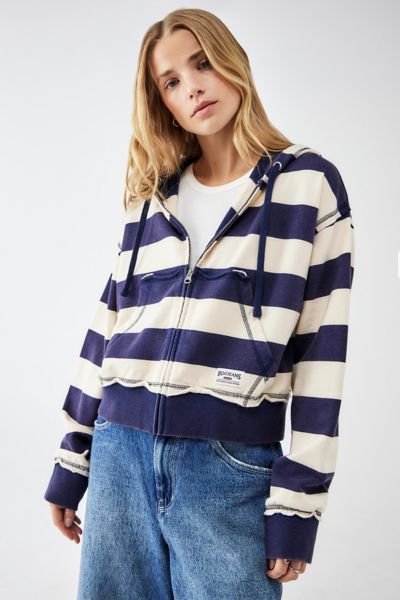 【BAON】[unisex] Mihins Stripe Hood Knit Zip-up BAON】[unisex] Mihins Stripe Hood Knit Zip-up (BAON/ニット