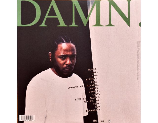 Kendrick Lamar - Damn.  LP #2