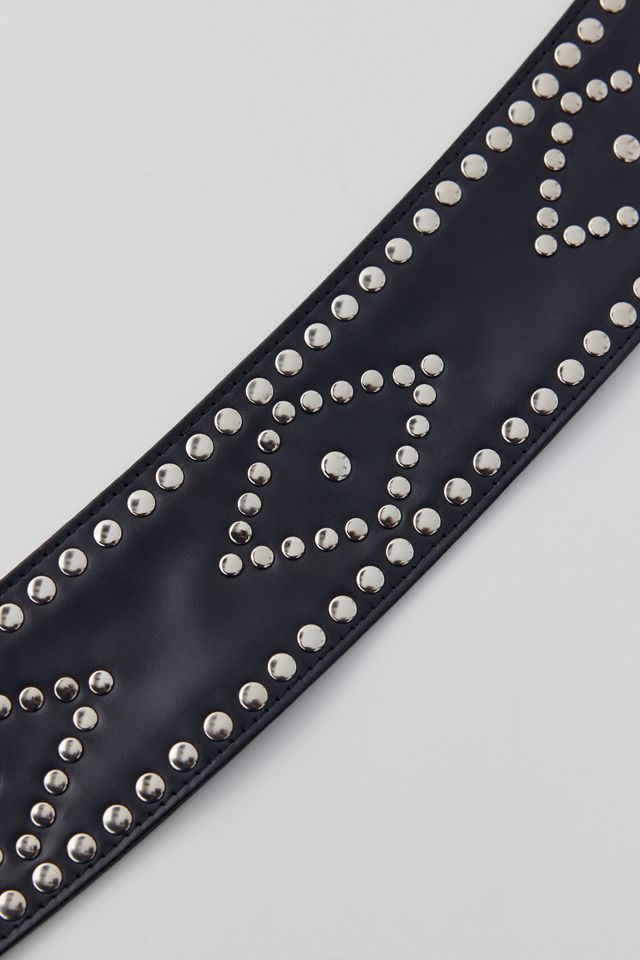 Silence + Noise Lilo Studded Leather Belt | Urban Outfitters