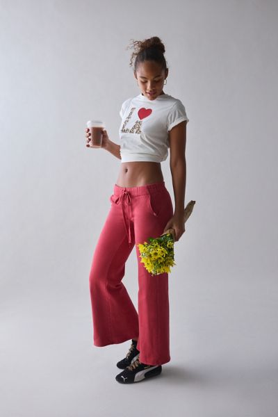 Out From Under Lived In Knit Flare Sweatpant Product Page
