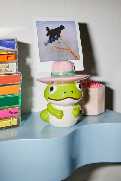Shop Urban Outfitters Uo Western Frog Photo Stand In Light Green At