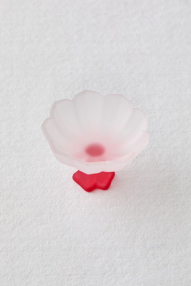 Flower Pedestal Catch-All Dish #1