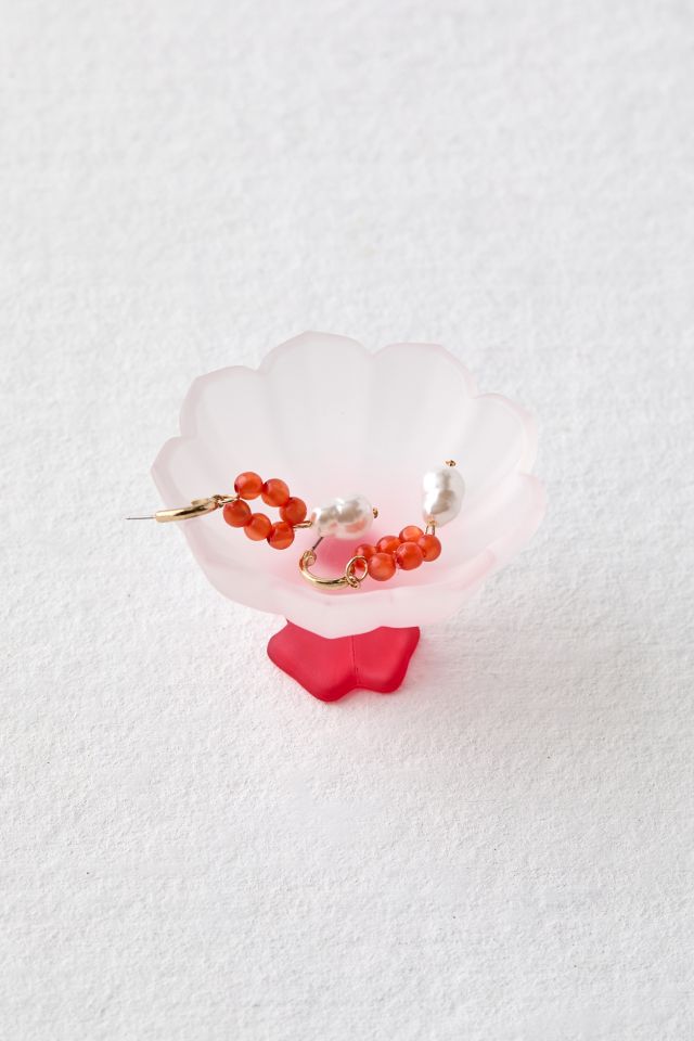 Flower Pedestal Catch-All Dish #2