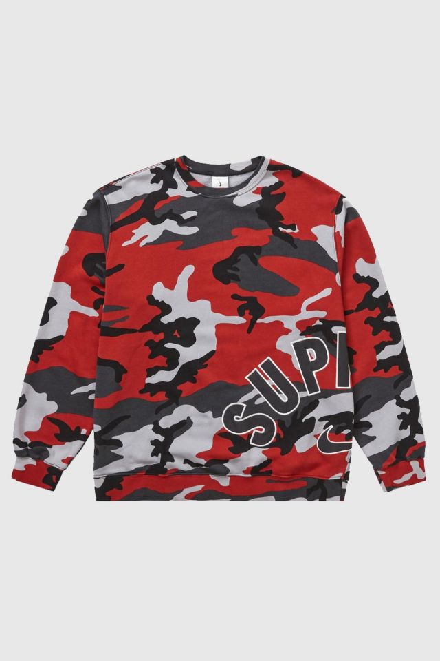 Supreme Nike Arc Crewneck | Urban Outfitters