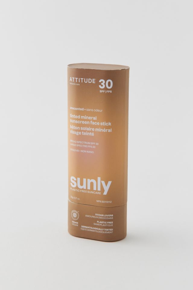 Attitude Sunly SPF 30 Mineral Sunscreen Face Stick #1