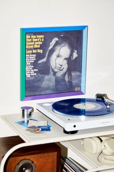 Urban Outfitters Colorblock 12-inch Vinyl Album Frame In Blue At
