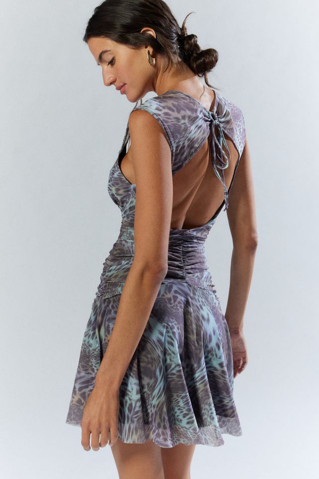 UO Tish Drop-Waist Mini Dress #3