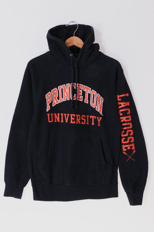 Vintage Princeton University Lacrosse Hooded Pullover Sweatshirt Sweatshirt