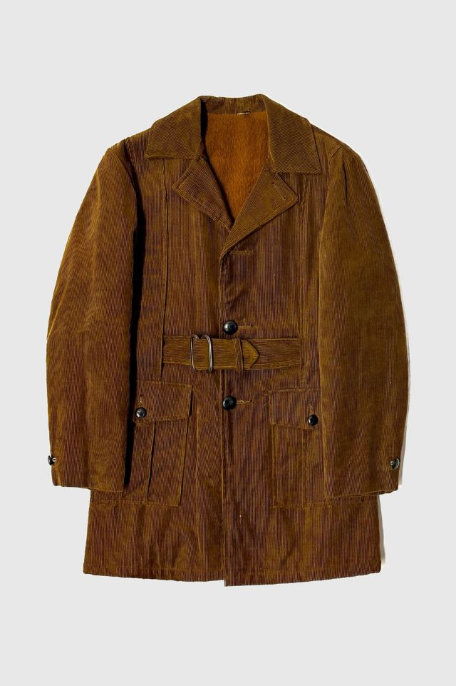 Belted corduroy jacket hotsell