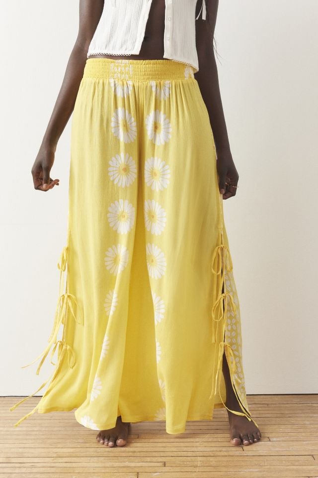 Out From Under Tied Up Gauze Wide Leg Pant #1