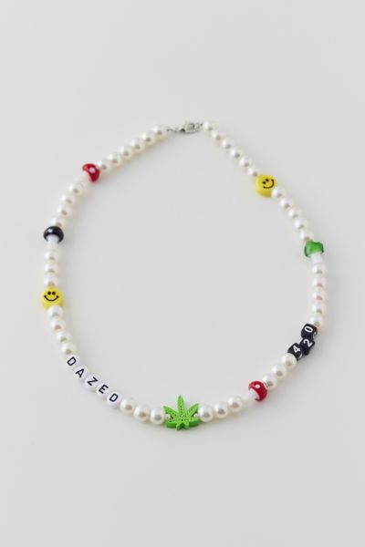 4:20 Pearl Beaded Necklace