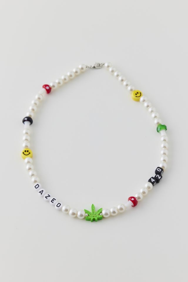 4:20 Pearl Beaded Necklace #1