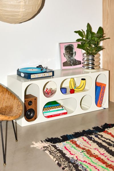 Ollie Round Storage Side Table