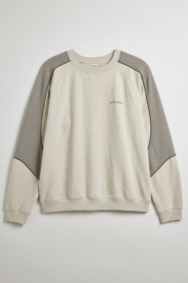 Iets Frans Paneled Crew Neck Sweatshirt Urban Outfitters Canada 7063