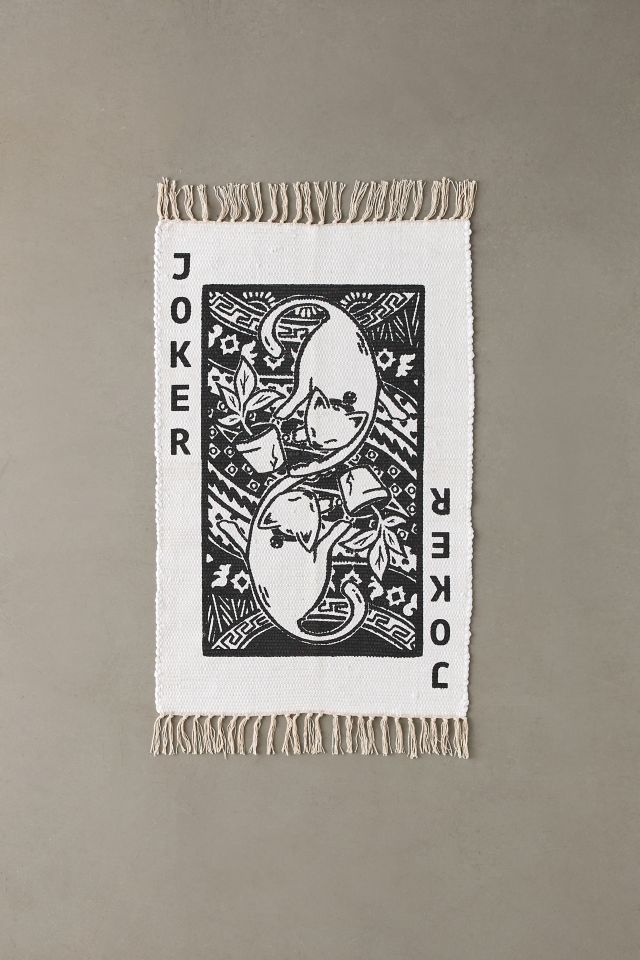 Cat Of Hearts Printed Rug #1