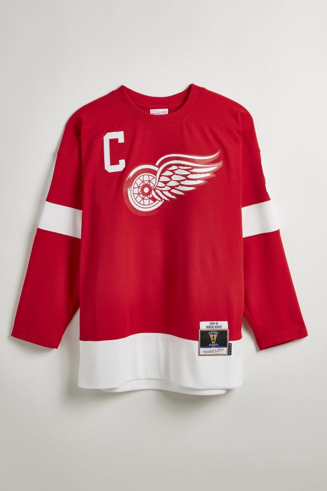 Detroit red wings gordie best sale howe jersey