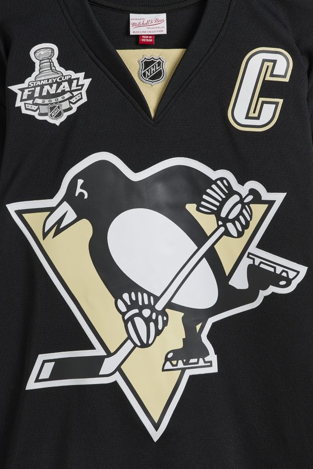 Mitchell & Ness Blue Line Sidney Crosby Pittsburgh Penguins 2008 Jersey #4