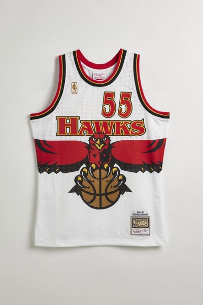 white atlanta hawks jersey