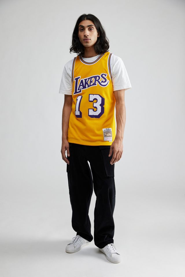 Mitchell & Ness Wilt Chamberlain 1971 Los Angeles Lakers Jersey Tank Top #3