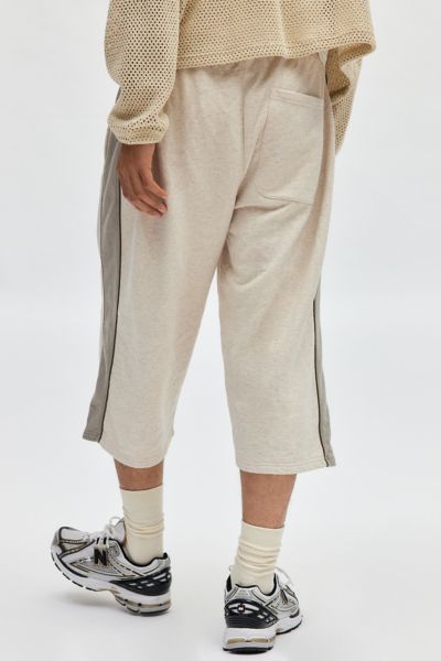 iets frans.. Wide Leg Paneled Cropped Track Pant