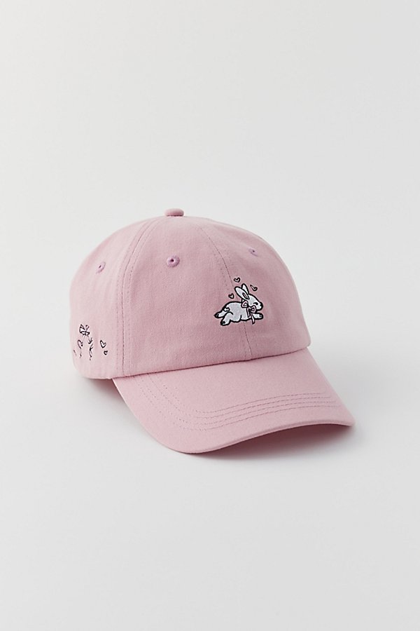 Shop Frasier Sterling Fraiser Sterling Bunny Baseball Hat In Pink, Women's At Urban Outfitters