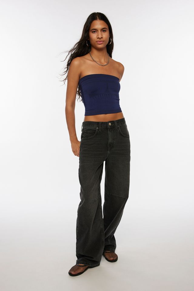 iets frans… Seamless Bandeau Tube Top #2