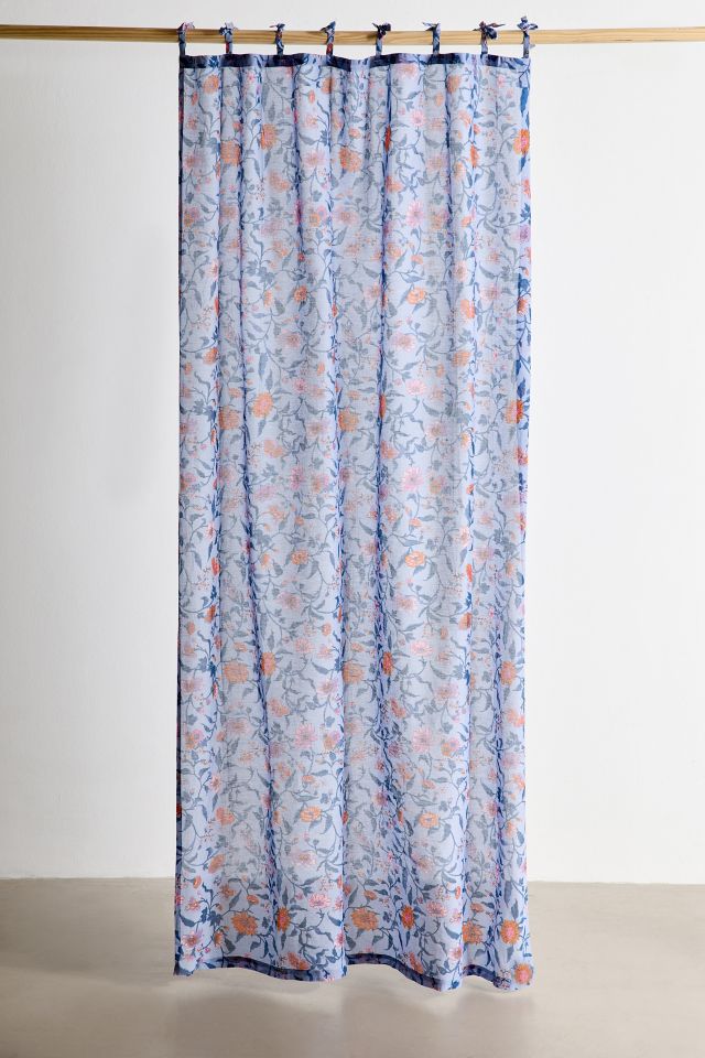 Ella Vine Floral Window Panel #1