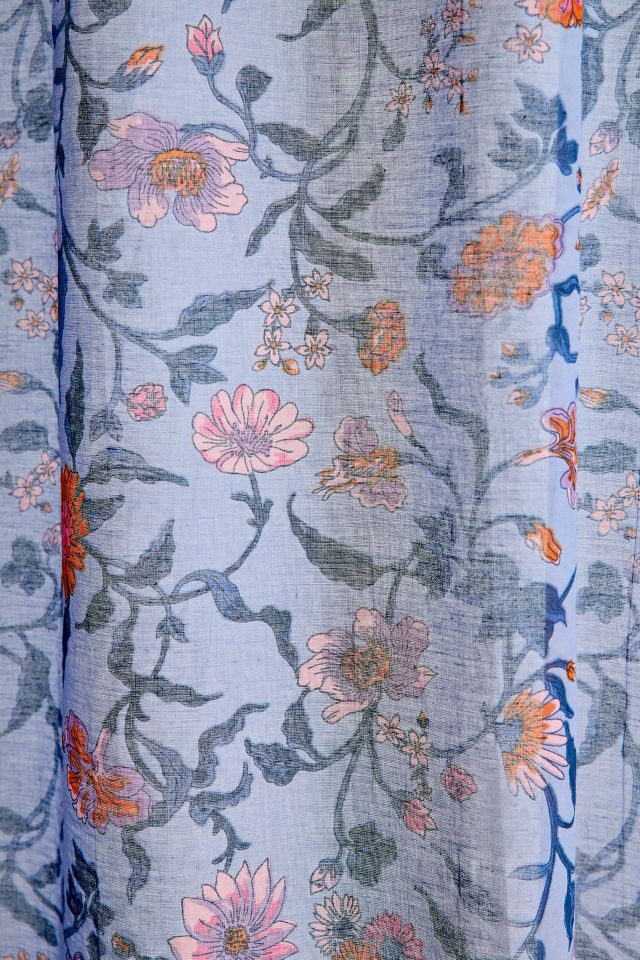 Ella Vine Floral Window Panel #2