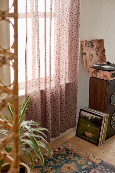 Lacey Bows Window Panel