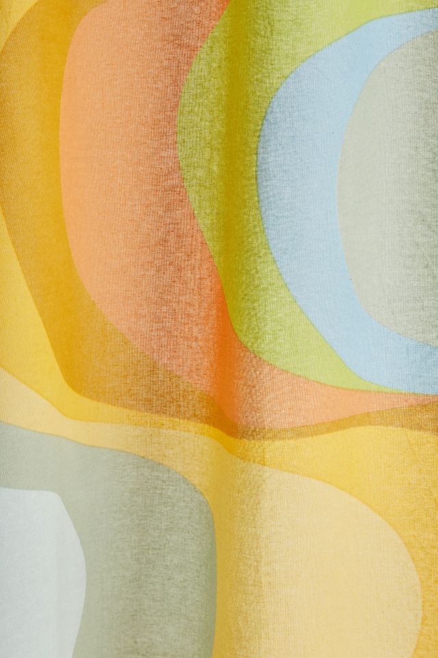 Arlo Swirl Shower Curtain #1