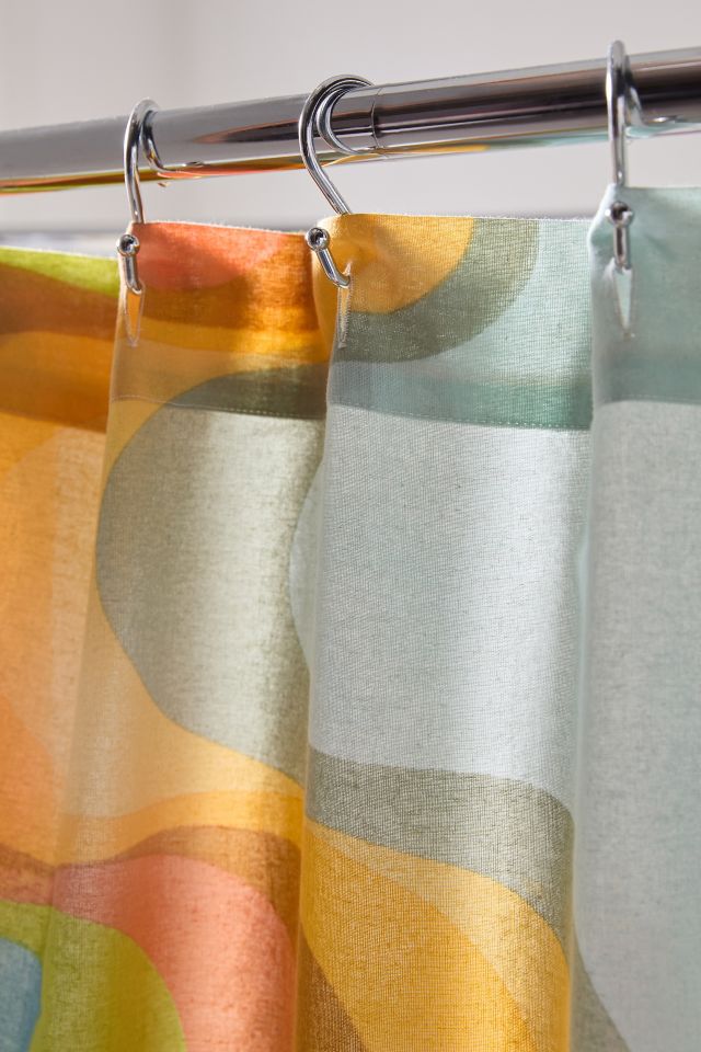 Arlo Swirl Shower Curtain #2