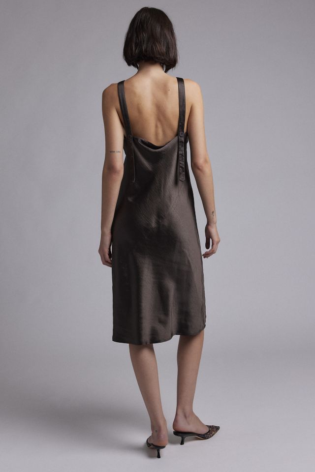 WILDFANG UO Exclusive The Empower Satin Adjustable Slip Dress #4
