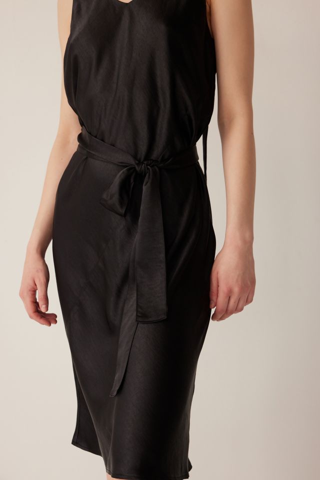 The Empower Adjustable Satin Slip Dress