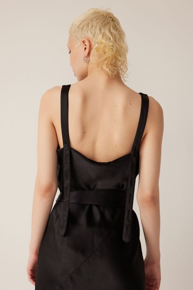 WILDFANG The Empower Satin Adjustable Slip Dress #5