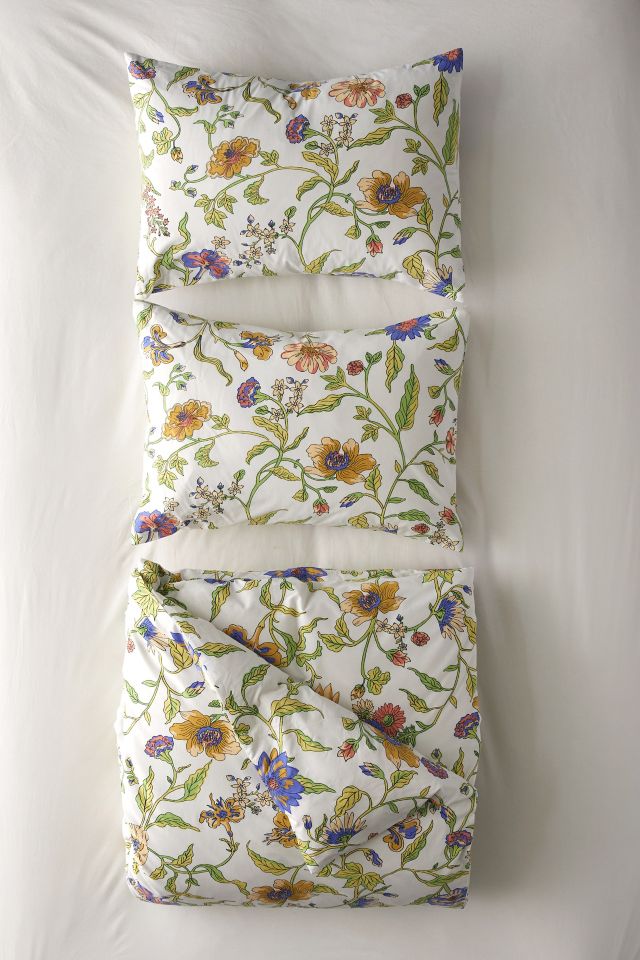 Ella Vine Floral Pattern Duvet Cover Set #5