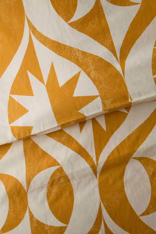 Max Celestial Woodblock Duvet Set #2