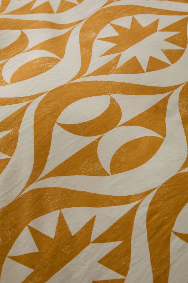 Max Celestial Woodblock Duvet Set #3