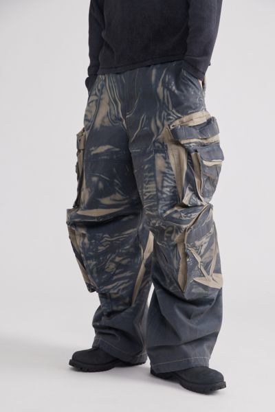 Diesel Black P-Huges-New Cargo Pants