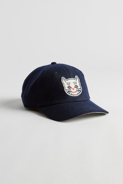 American Needle Cat Archive Baseball Hat In Navy, Men's At Urban Outfitters