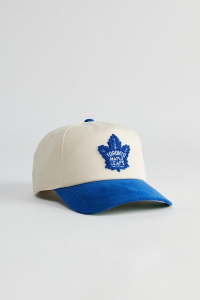 American Needle Toronto Maple Leaf Snapback Hat In Cream, Men's At Urban Outfitters In Blue