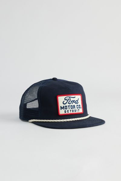 Shop American Needle Ford Motor Oil Rope Trim Hat In Navy, Men's At Urban Outfitters