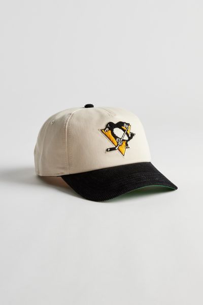 American Needle Pittsburgh Penguins Snapback Baseball Hat In White/black, Men's At Urban Outfitters