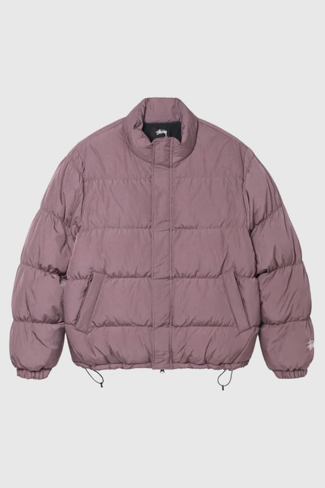 Stussy Ripstop Down Puffer Jacket Rose確実正規品でしょうか