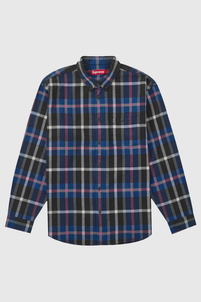 Supreme Plaid Flannel Shirt - rabassa.eu