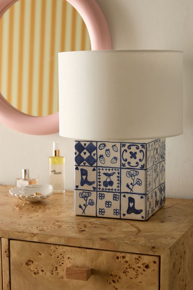 Tiled Table Lamp | Urban Outfitters