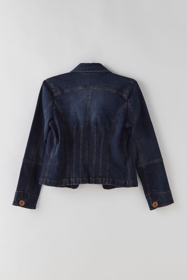 Vintage Button Denim Jacket #1
